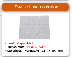 Puzzle Luxe en carton